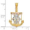 Gold Mariner Crucifix Pendants
