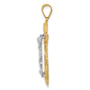 Gold Mariner Crucifix Pendants