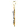 Gold Mariner Crucifix Pendants