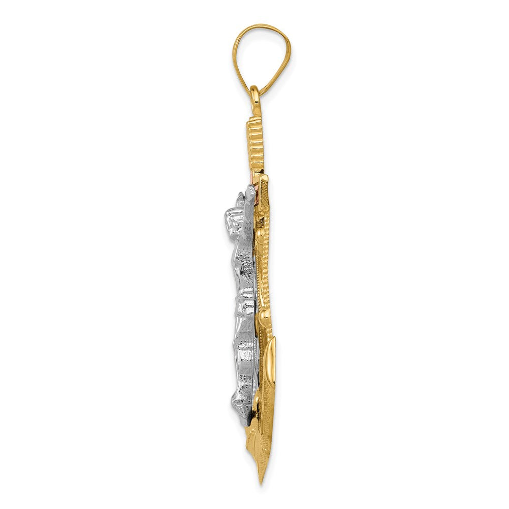 Gold Mariner Crucifix Pendants