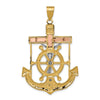 Gold Mariner Crucifix Pendants