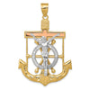 Gold Mariner Crucifix Pendants
