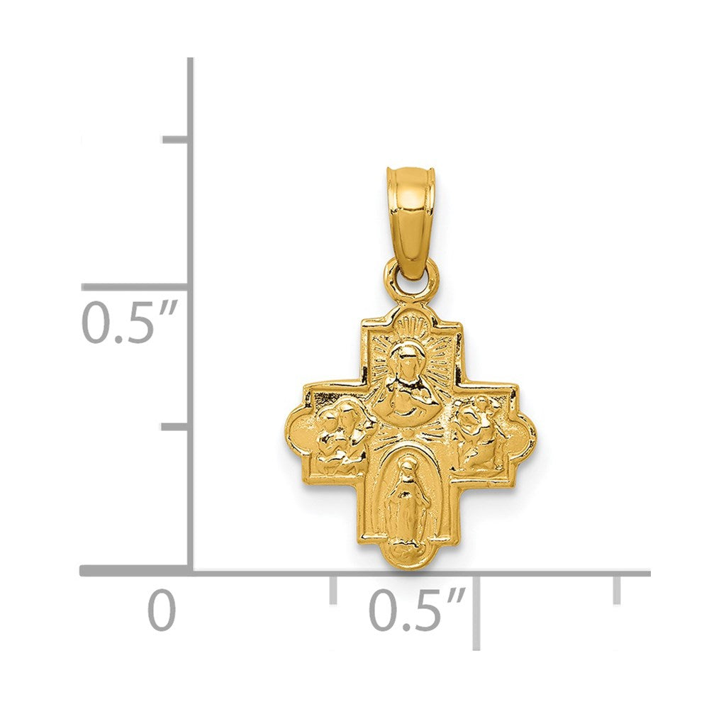 Gold Four-Way Pendants