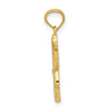 Gold Polished Anchor Pendants