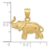Gold Polished Jungle Animal Pendants