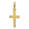 14K Cross Pendant