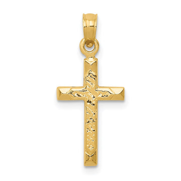 14K Cross Pendant