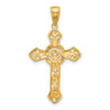 14K Fancy Iona Cross Pendant