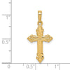 14K Cross Pendant