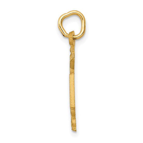 Gold Polished Medical Pendants