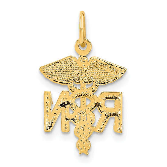 Gold Polished Medical Pendants