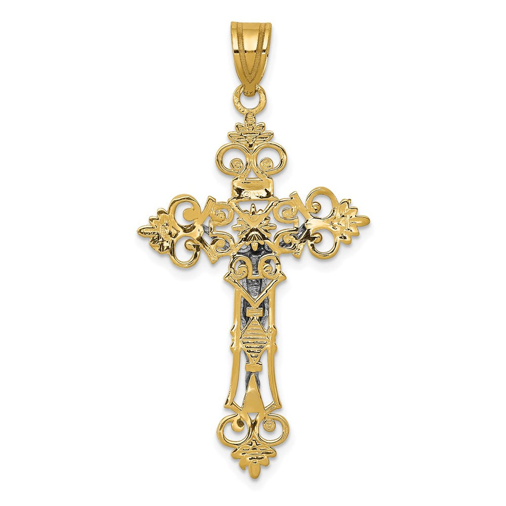 Gold INRI Crucifix Pendants