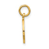 14k Polished GRADUATION Charm