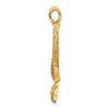Gold Polished Nefertiti Pendant