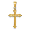14k Passion Cross Pendant