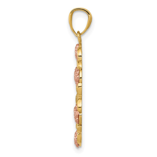 Gold Our Lady of Guadalupe Pendants