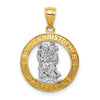 Gold St. Christopher Pendants