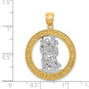 Gold St. Christopher Pendants