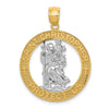 Gold St. Christopher Pendants