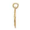 Gold Polished Horseshoe Pendants