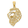 Gold Polished Jungle Animal Pendants