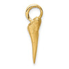 Gold Polished Shark Pendants