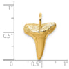 Gold Polished Shark Pendants