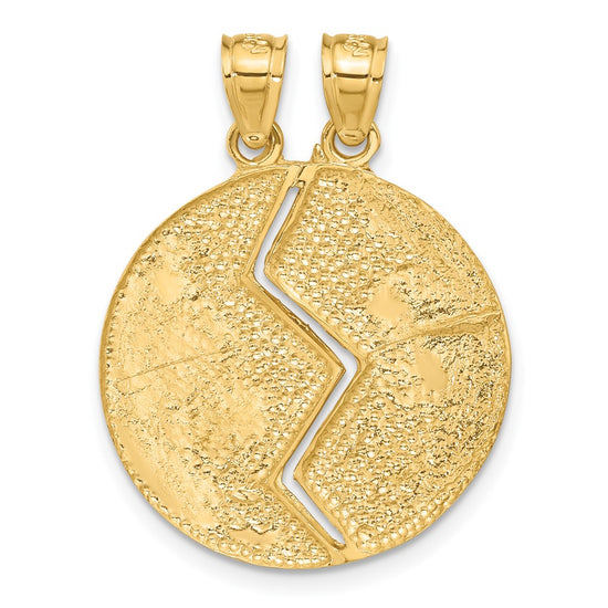 14K 2-Piece Break-apart MIZPAH Pendant