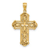 Gold Filigree Cross Pendant