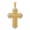 Gold Filigree Cross Pendant