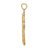 Gold Filigree Cross Pendant
