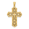 Gold Filigree Cross Pendant