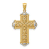 Gold Filigree Cross Pendant