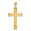 14K Two-Tone Inri Crucifix
