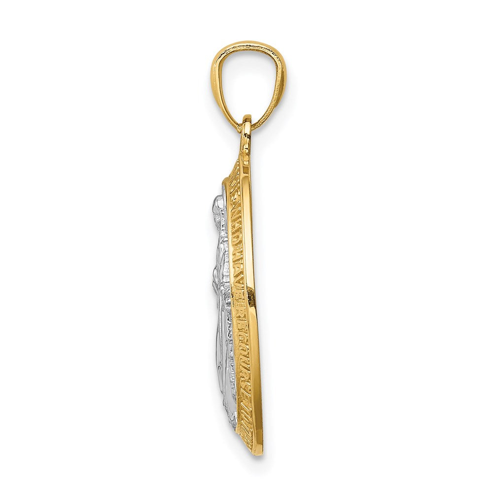 Gold Miraculous Medal Pendants