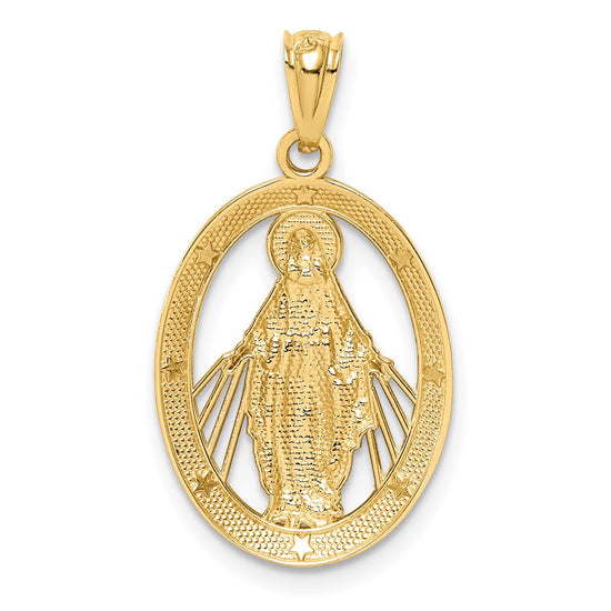 Gold Miraculous Medal Pendants