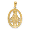 Gold Miraculous Medal Pendants