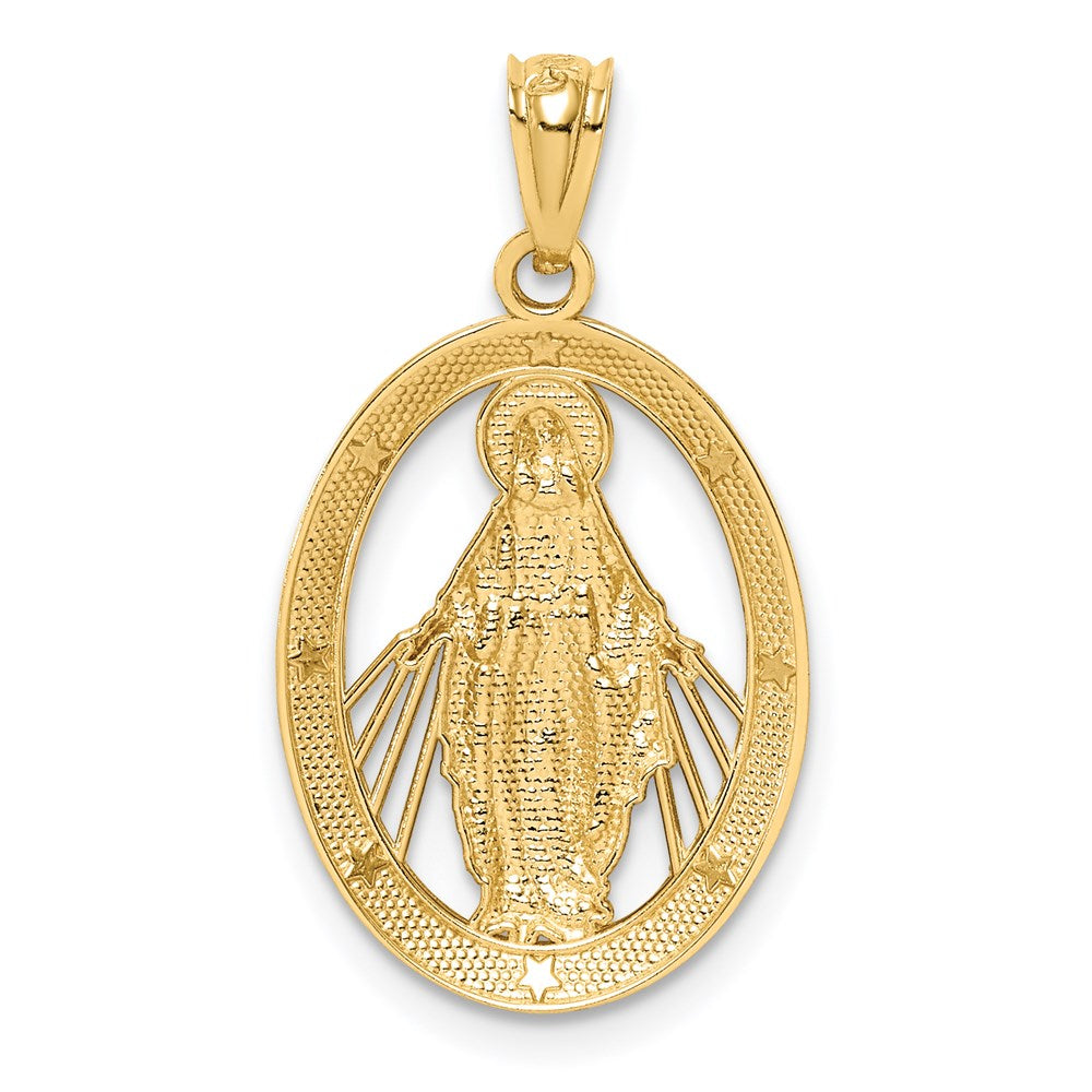 Gold Miraculous Medal Pendants