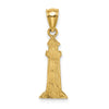 14K Lighthouse Pendant