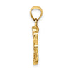 14K Nugget Pendant