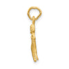 Gold Diamond-cut Zodiac Charm