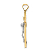 Gold INRI Crucifix Pendants