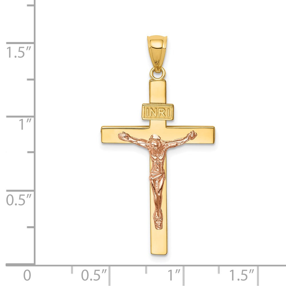 Gold INRI Crucifix Pendants
