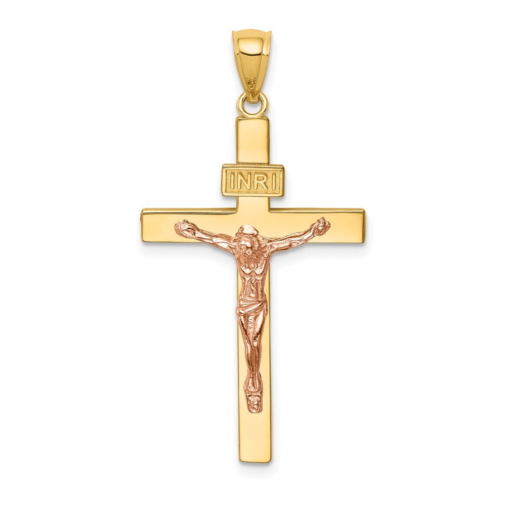Gold INRI Crucifix Pendants