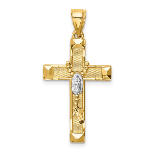 Gold Our Lady of Guadalupe Pendants