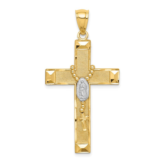 Gold Our Lady of Guadalupe Pendants