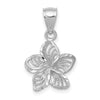 Gold Polished Flower Pendants