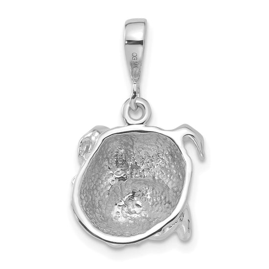 Gold Polished Dog Pendants