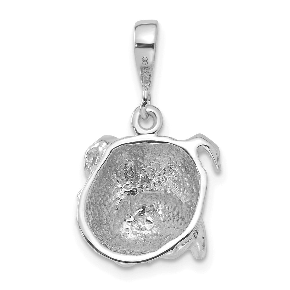 Gold Polished Dog Pendants