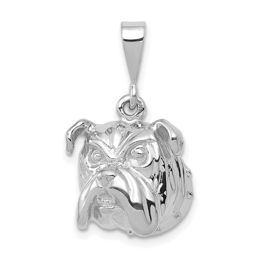 Gold Polished Dog Pendants